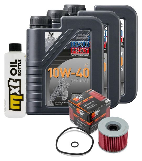 Inspektionspaket 3L 10W-40 + Ölfilter für Honda CB Four 350 / 400 ccm Bj. 1974 - 1975