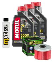 Inspektionspaket 3L 10W-40 + Ölfilter für Honda TRX Fourtrax 350 ccm Bj. 2000