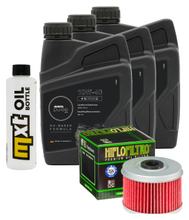 Inspektionspaket 3L 10W-40 + Ölfilter für Honda TRX Fourtrax 350 ccm Bj. 2000