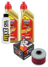 Paquete de inspección 2L 5W-40 + filtro de aceite para Honda TRX EX Sportrax 400 ccm Año 2002 - 2004