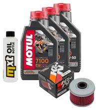 Inspektionspaket 3L 10W-50 + Ölfilter für Honda TRX FW Fourtrax Foreman 400 ccm Bj. 1998 - 2002