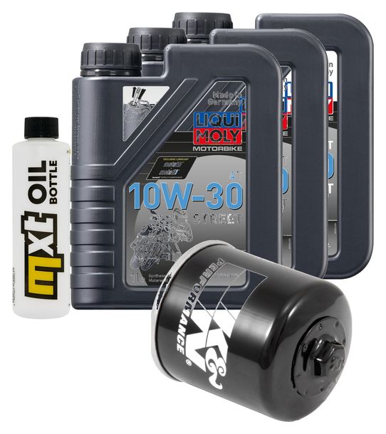 Inspektionspaket 3L 10W-30 + Ölfilter für Honda CB X CBR R F 500 ccm Bj. 2021 - 2022