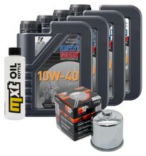 Inspectiepakket 4L 10W-40 + Oliefilter voor Honda VT CX CB EX RS 1100 / 1300 ccm Baujaar 2016 - 2021