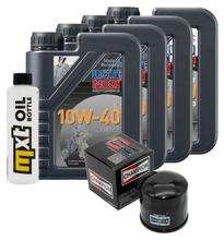 Inspectiepakket 4L 10W-40 + Oliefilter voor Honda VT C Shadow 1100 ccm Bj. 1989