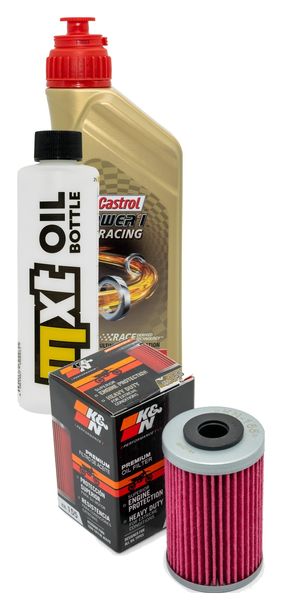 Inspektionspaket 1L 10W-50 + Ölfilter für Husaberg FE 501 ccm Bj. 2001 - 2004
