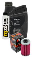 Inspectiepakket 1L 10W-50 + oliefilter voor Husaberg FE 501 ccm Bj. 2001 - 2004