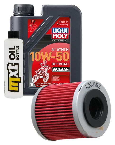 Inspektionspaket 1L 10W-50 + Ölfilter für Husqvarna TE 310 ccm Bj. 2010