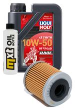 Inspectiepakket 1L 10W-50 + Oliefilter voor Husqvarna TE 310 ccm Bj. 2010