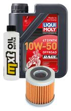 Inspectiepakket 1L 10W-50 + Oliefilter voor Husqvarna TE 310 ccm Bj. 2010