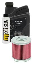 Inspectiepakket 1L 10W-50 + Oliefilter voor Husqvarna TE 310 ccm Bj. 2010
