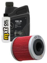 Inspectiepakket 1L 10W-50 + Oliefilter voor Husqvarna TE 310 ccm Bj. 2010