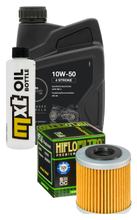 Paquete de inspección 1L 10W-50+filtro de aceite para Husqvarna TE 310 ccm Año 2011 - 2013