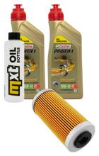 Paquete de inspección 2L 10W-40 y filtro de aceite para Husqvarna SMR 449 ccm Año 2011 - 2012
