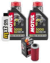 Inspectiepakket 2L 10W-40 + Oliefilter voor Husqvarna SMR 449 ccm Bj. 2011 - 2012