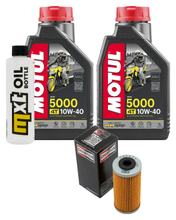Inspectiepakket 2L 10W-40 + Oliefilter voor Husqvarna SMR 449 ccm Bj. 2011 - 2012