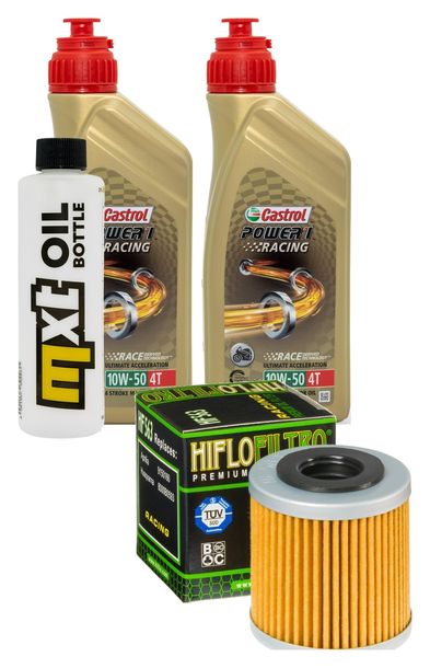 Inspektionspaket 2L 10W-50 + Ölfilter für Husqvarna TE 510 511 ccm Bj. 2011