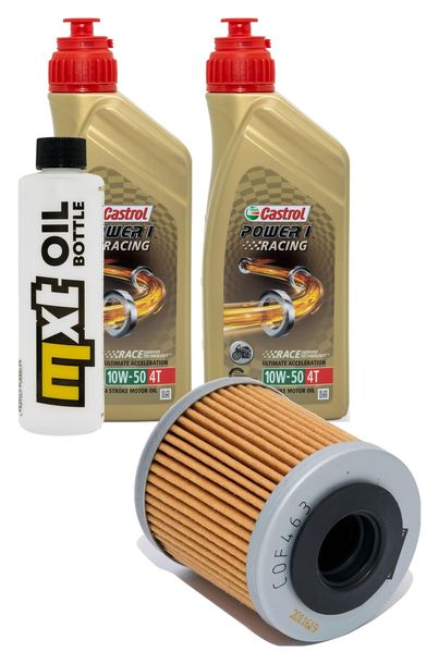 Inspektionspaket 2L 10W-50 + Ölfilter für Husqvarna TE 510 511 ccm Bj. 2011