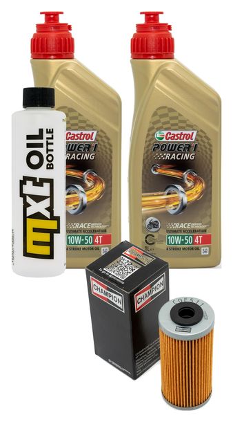 Inspektionspaket 2L 10W-50 + Ölfilter für Husqvarna TE 510 511 ccm Bj. 2012