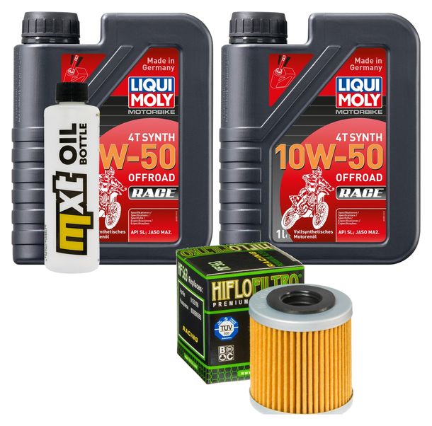 Pacchetto di ispezione 2L 10W-50+filtro olio per Husqvarna SMR 630 ccm Anno 2011