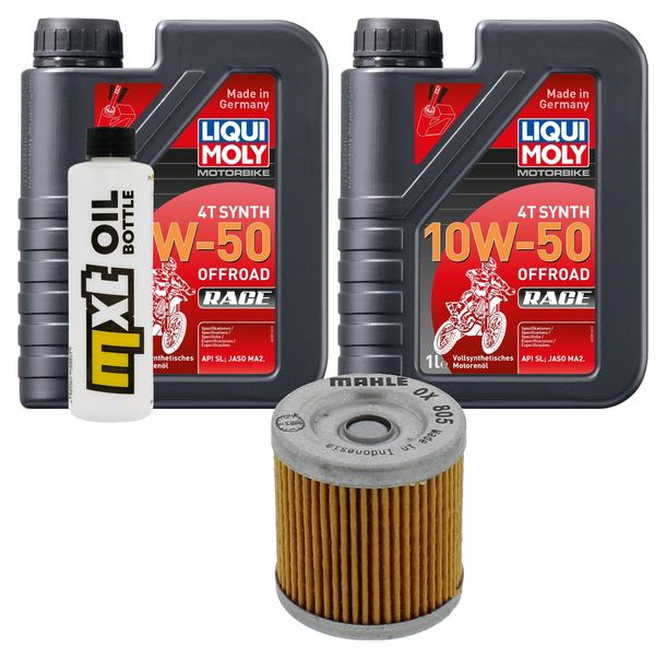 Pacchetto di ispezione 2L 10W-50+filtro olio per Husqvarna SMR 630 ccm Anno 2011