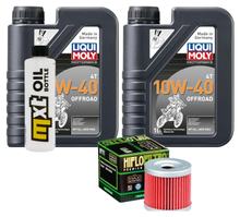 Paquete de inspección 2L 10W-40 + filtro de aceite + 1x bujía para Hyosung GT R Pro Comet 125 ccm Año 2006