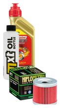 Paquete de inspección 1L 5W-40 con filtro de aceite para Hyosung XRX D Enduro RX 125 ccm Año 2007 - 2011