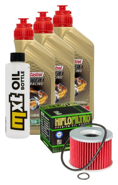 3L 10W-50 inspection package+ oil filter for Kawasaki EL B Eliminator 250 ccm Year 1996