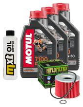 Paquete de inspección 3L 10W-50+filtro de aceite para Kawasaki EL B Eliminator 250 ccm Año 1996