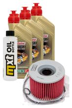 Inspektionspaket 3L 10W-50 + Ölfilter für Kawasaki EL B Eliminator 250 ccm Bj. 1997 - 2003