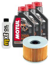 Ensemble d'inspection 3L 10W-50+filtre à huile pour Kawasaki EL B Eliminator 250 ccm Année 1997 - 2003