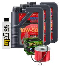 Inspektionspaket 3L 10W-50 + Ölfilter für Kawasaki EL B Eliminator 250 ccm Bj. 1997 - 2003