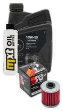 Inspektionspaket 1L 10W-50 + Ölfilter für Kawasaki KX F 250 / 450 ccm Bj. 2021