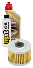 Inspectiepakket 1L 10W-50 + Oliefilter voor Kawasaki KX F 250 / 450 ccm Bouwjaar 2021