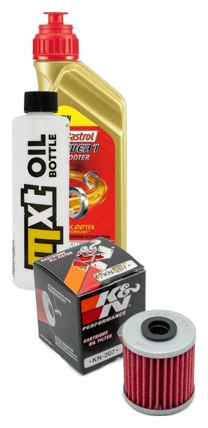 Inspektionspaket 1L 5W-40 + Ölfilter für Kawasaki KX F 450 ccm Bj. 2020