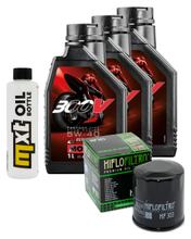 Pacchetto di ispezione 3L 5W-40+filtro olio per Kawasaki KAF Mule Pro DXT Diesel 1000 ccm Anno 2018 - 2021