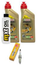 Inspection package 2L 10W-40 + oil filter + 1x spark plug for KTM Duke 125 ccm Year 2021
