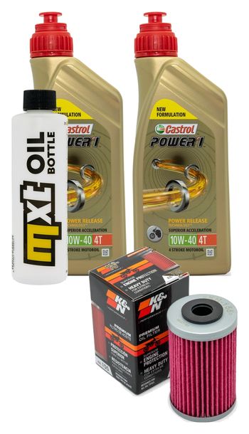 Inspektionspaket 2L 10W-40 + Ölfilter für KTM RC 125 ccm Bj. 2021 - 2022