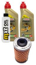 Inspectiepakket 2L 10W-40 + Oliefilter voor KTM RC 125 ccm Baujaar 2021 - 2022