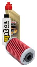 Pacchetto di ispezione 1L 10W-50+filtro olio per KTM XC Desert Racing 525 ccm Anno 2006 - 2007