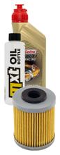 Paquete de inspección 1L 10W-50+filtro de aceite para KTM XC Desert Racing 525 ccm Año 2006 - 2007