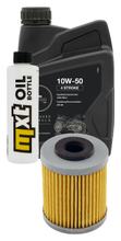Inspektionspaket 1L 10W-50 + Ölfilter für KTM XC Desert Racing 525 ccm Bj. 2006 - 2007