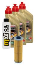 Inspectiepakket 3L 10W-50 + Oliefilter voor KTM Supermoto LC8 950 ccm Baujaar 2006 - 2008