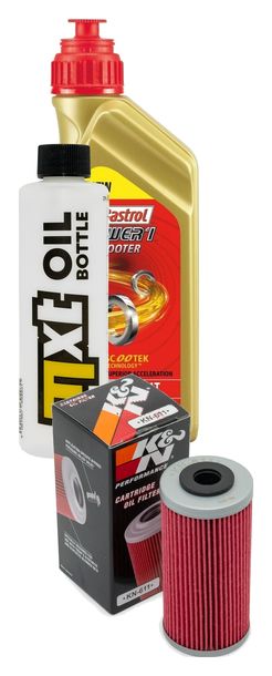 Paquet d'inspection 1L 5W-40+filtre à huile pour Sherco SEF 2.5 i R Sixdays 3.0 250 / 300 ccm Année 2021 - 2022