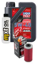 Inspektionspaket 1L 5W-40 + Ölfilter für Sherco SEF 2.5 i R Sixdays 3.0 250 / 300 ccm Bj. 2021 - 2022