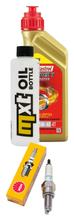 Inspectiepakket 1L 5W-40 + Oliefilter + 1x Bougie voor SYM JetX i ABS 125 cc Bauwjaar 2021