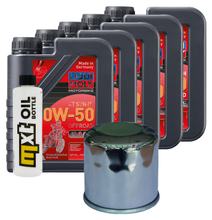 Pacchetto di ispezione 5L 10W-50 + filtro olio per Triumph Rocket 3 GT 2460 / 2500 ccm Anno 2019 - 2022