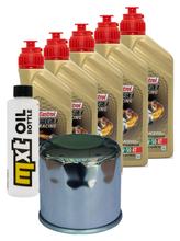 Paquete de inspección 5L 10W-50 + filtro de aceite para Triumph Rocket 3 GT 2460 / 2500 ccm Año 2019 - 2022
