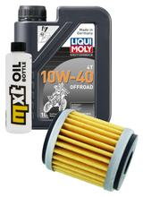Inspection package 1L 10W-40 + oil filter + 1x spark plug for Yamaha MT- ABS 125 ccm Year 2020