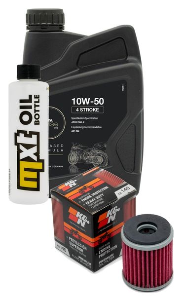 Inspektionspaket 1L 10W-50 + Ölfilter für Yamaha WR R 250 ccm Bj. 2014 - 2016