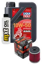 Zestaw inspekcyjny 1L 10W-50 + filtr oleju do Yamaha WR R 250 ccm rocznik 2014 - 2016